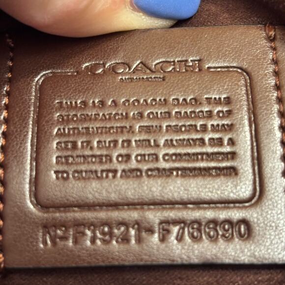 Coach Cassidy Parker Top Handle Convertible Backpack Black - Picture 10 of 11